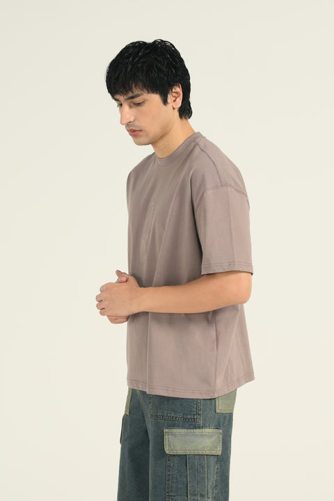 BAGGY FIT EMBROIDERED TEE