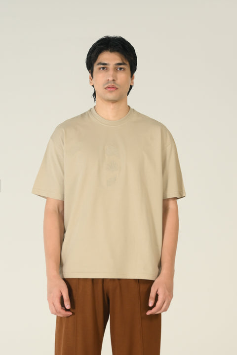 BAGGY FIT EMBROIDERED TEE
