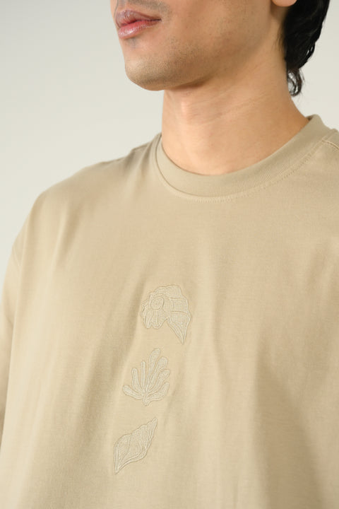BAGGY FIT EMBROIDERED TEE