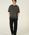 BAGGY FIT WASHED EFFECT GRAPHIC TEE