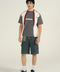 RELAXED FIT COLOR BLOCKING TEE