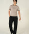 SLIM CROPPED EMBROIDERED TEE