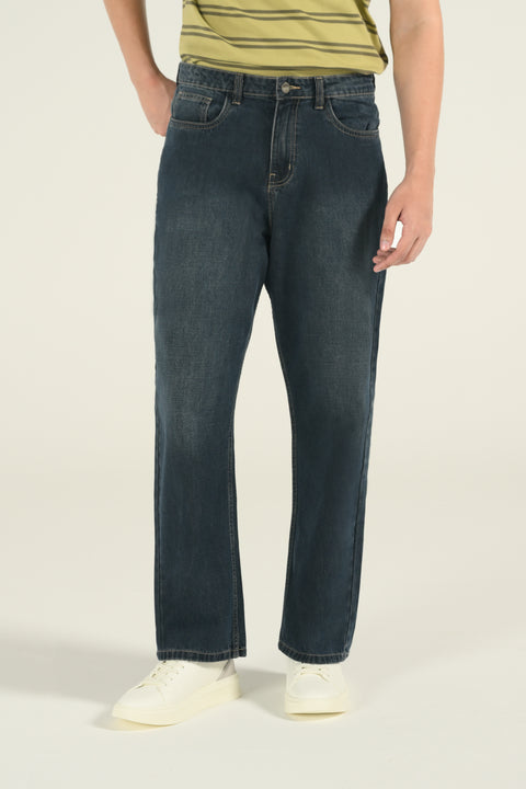 WIDE LEG FIT DENIM