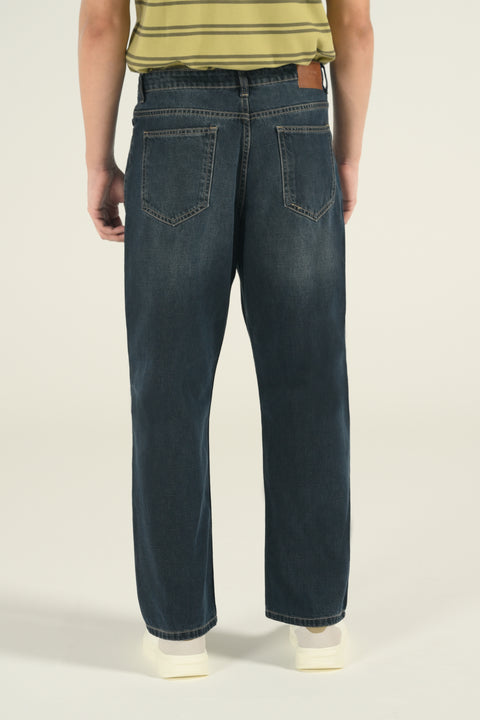 WIDE LEG FIT DENIM