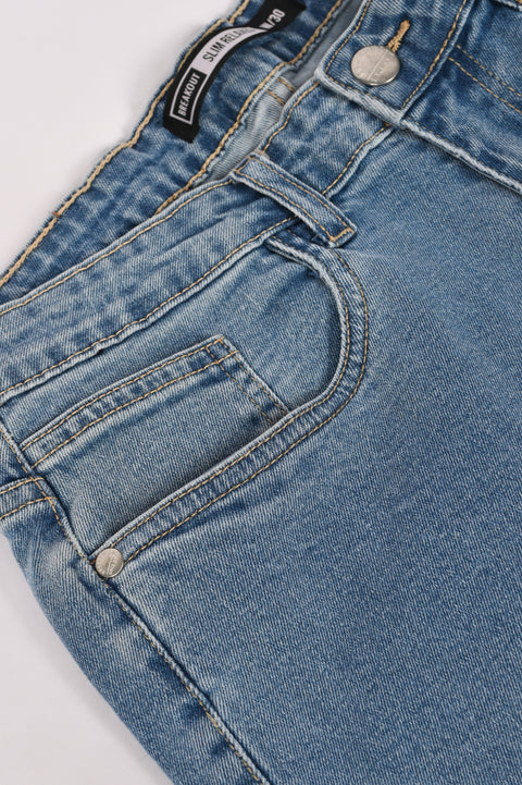 SLIM RELAXED FIT DENIM