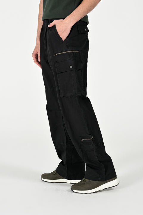WIDE LEG CARGO TROUSER