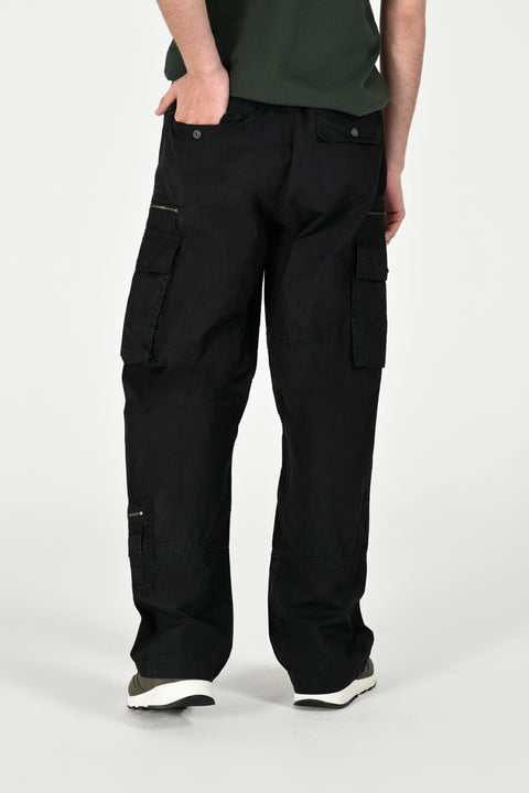 WIDE LEG CARGO TROUSER