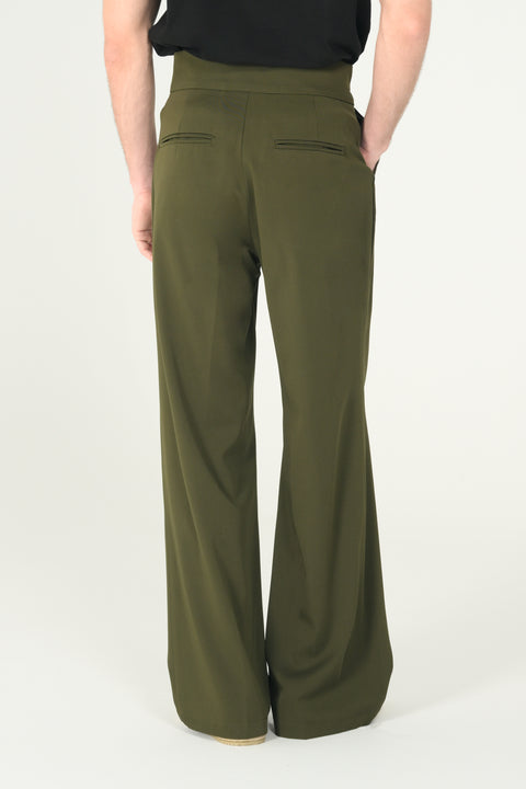 WIDE LEG FIT TROUSER