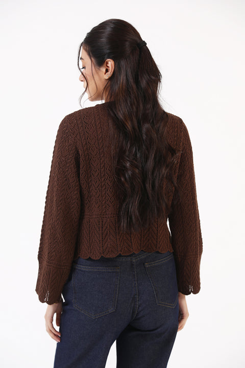 CROCHET KNIT TOP