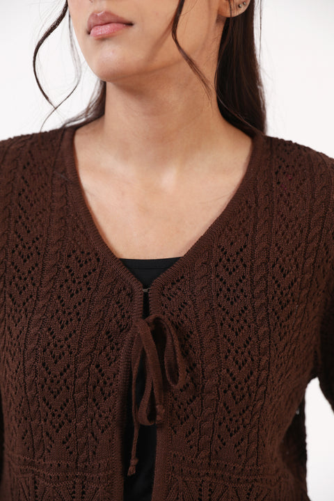 CROCHET KNIT TOP