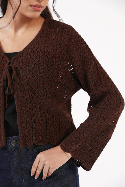 CROCHET KNIT TOP