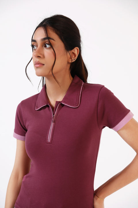 CONTRAST POLO SHIRT