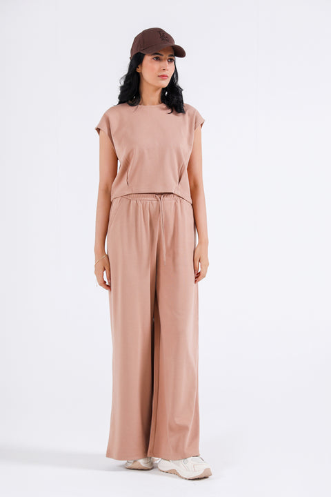 PLEATED CROPPED TOP
