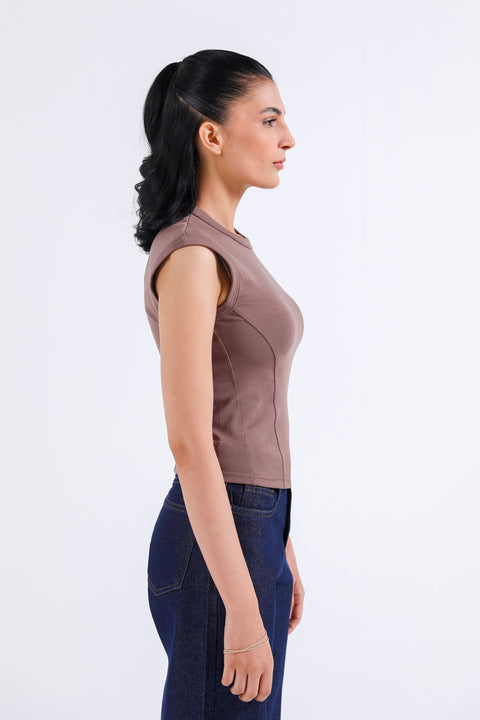 TANK TOP WITH SEAM DETAIL