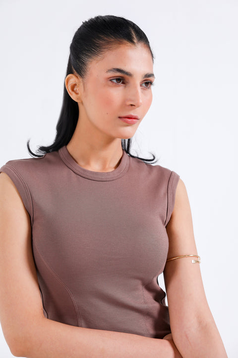 TANK TOP WITH SEAM DETAIL
