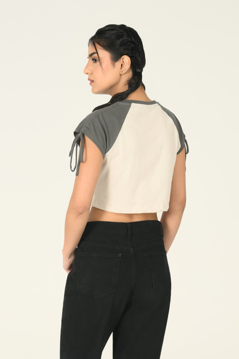 GRAPHIC CROPPED TEE