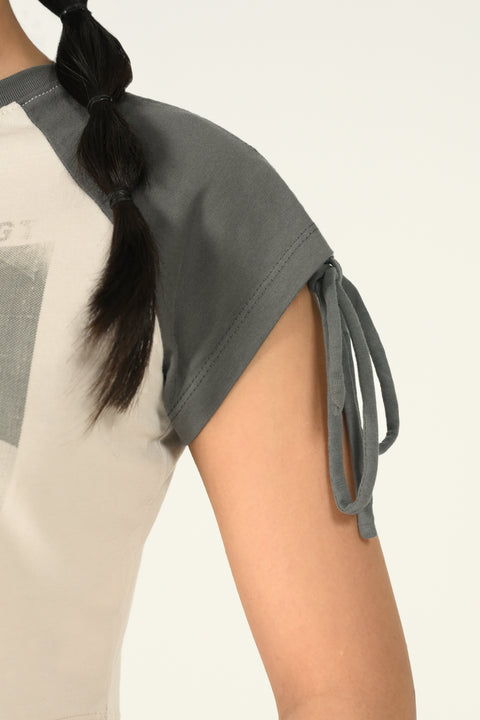 GRAPHIC CROPPED TEE