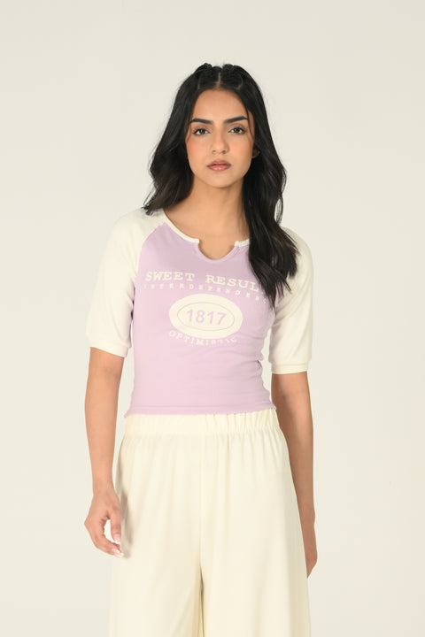 SLOGAN BABY TEE