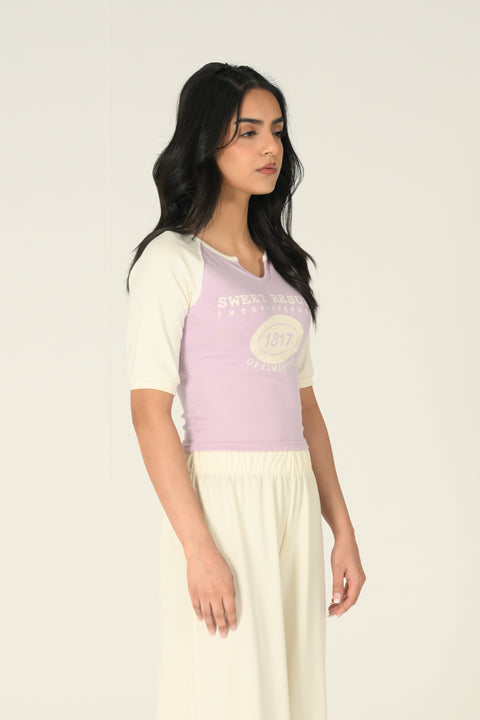 SLOGAN BABY TEE