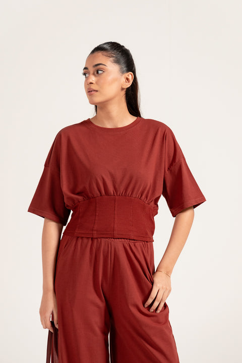 SASHED KIMONO TOP