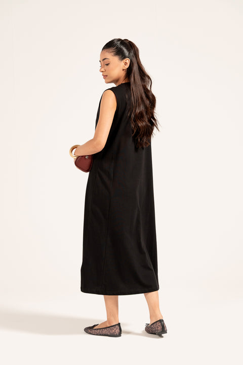 SLEEVELESS A-LINE DRESS