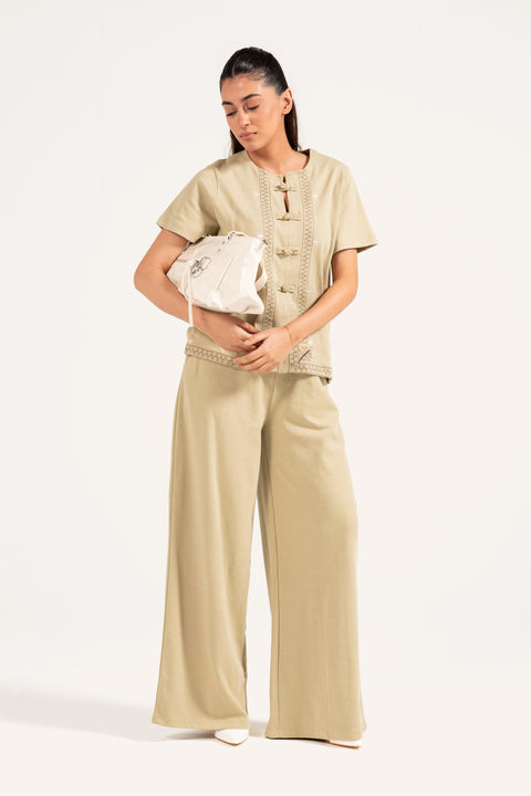 EMBROIDERED JAPANESE KNIT TOP