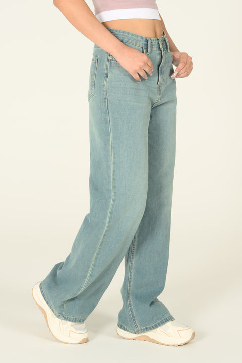 WIDE LEG DENIM