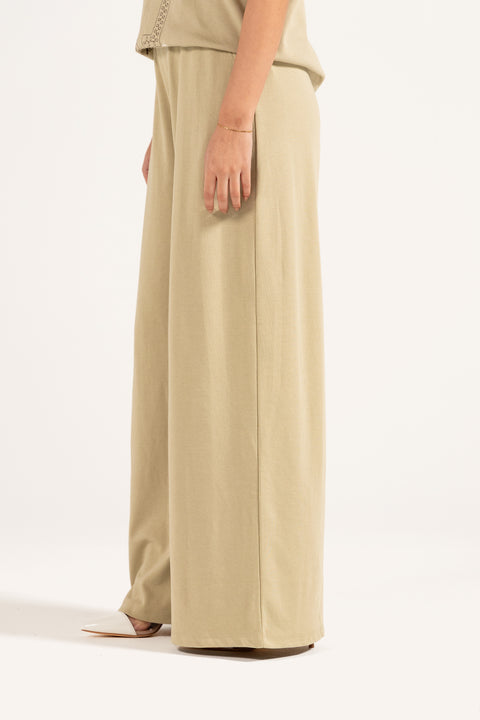 WIDE LEG TROUSERS