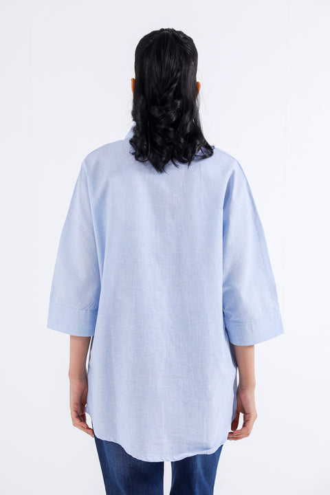 KIMONO BUTTON DOWN SHIRT