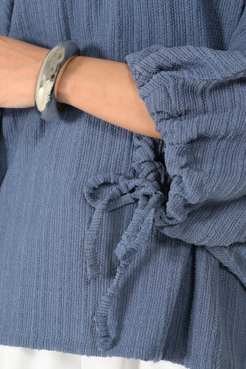 TEXTURED KIMONO TOP