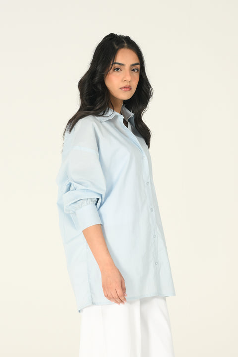OVERSIZED BUTTON DOWN SHIRT