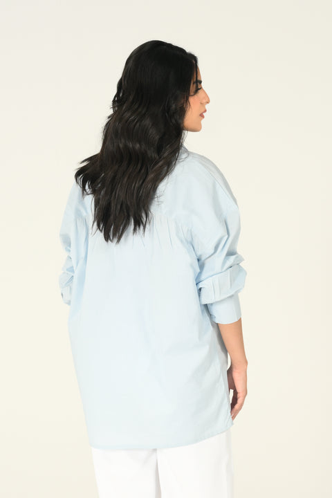 OVERSIZED BUTTON DOWN SHIRT