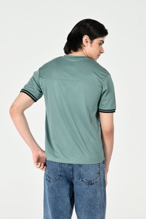 MESH GRAPHIC TEE