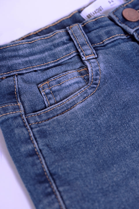 GIRLS FLARED DENIM