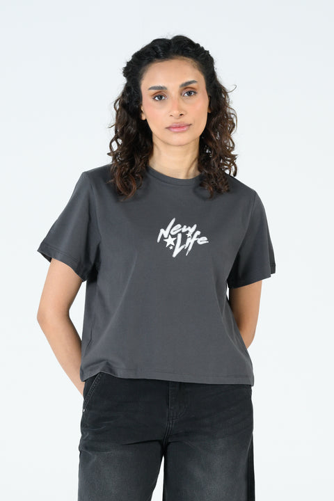 GRAPHIC BOXY TEE
