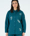 EMBROIDERED BUTTON DOWN TOP