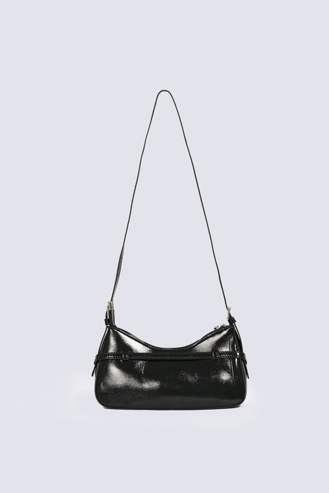 PATENT SHOULDER BAG
