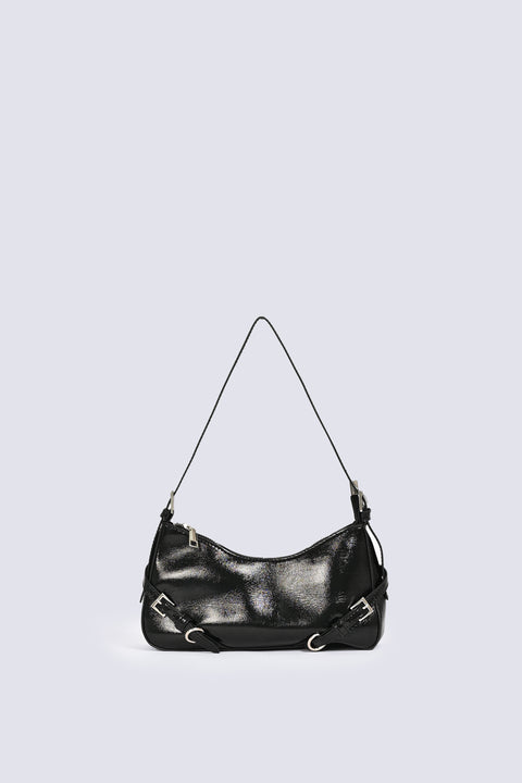 PATENT SHOULDER BAG