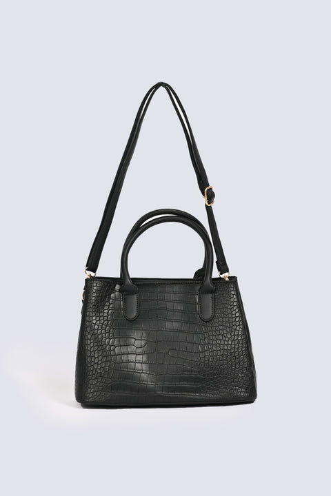 TEXTURED HAND BAG