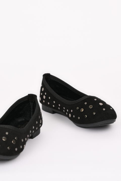 GIRLS STUDDED PUMPS