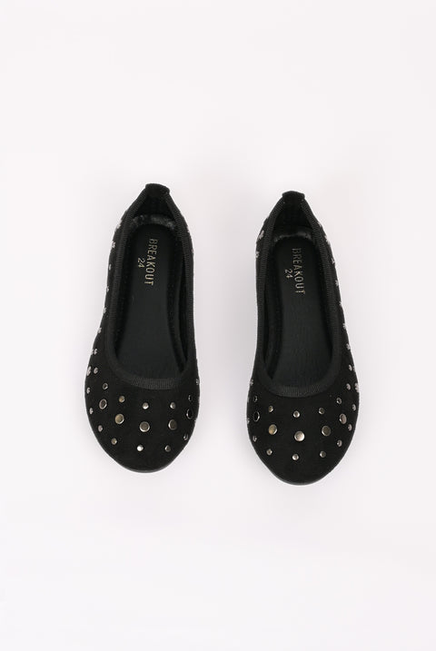 GIRLS STUDDED PUMPS