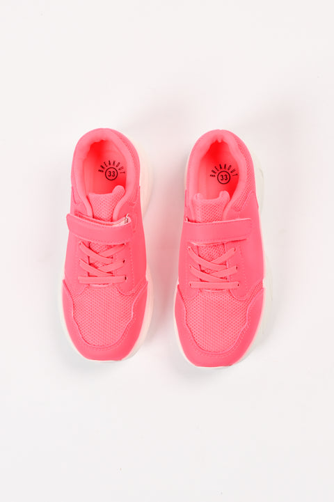 GIRLS CHUNKY MESH SHOES