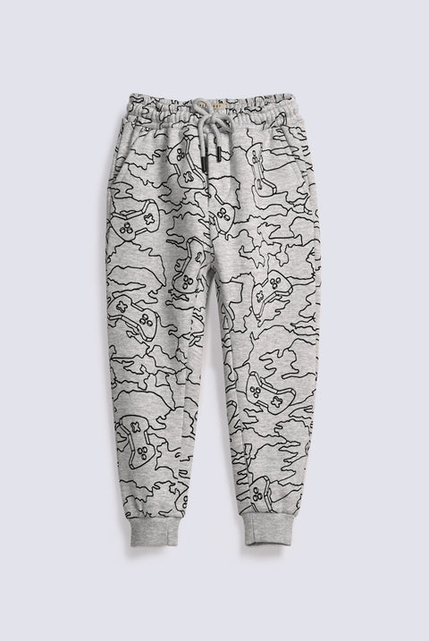 BOYS PRINTED JOGGER TROUSER