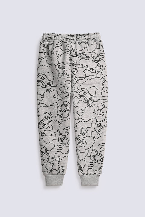 BOYS PRINTED JOGGER TROUSER