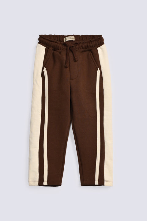 BOYS CONTRAST PANEL LOOSE TROUSER