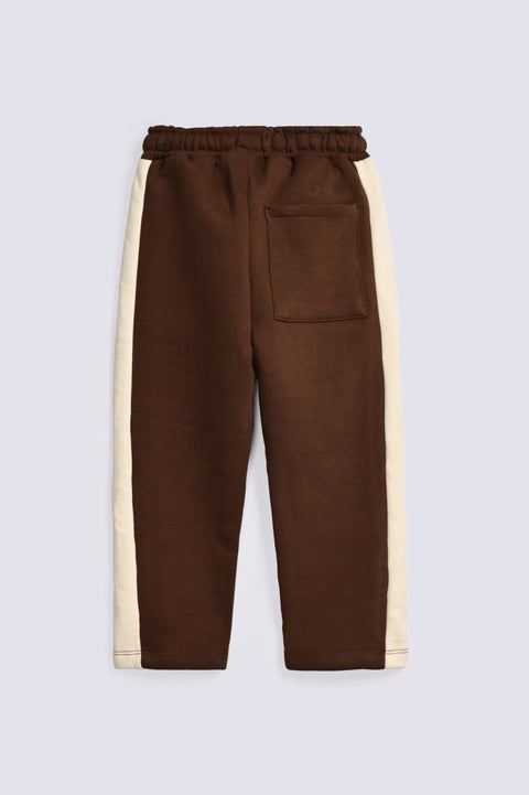 BOYS CONTRAST PANEL LOOSE TROUSER