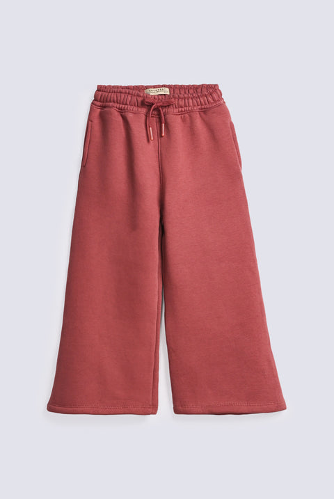 GIRLS LOOSE FIT FLEECE TROUSERS