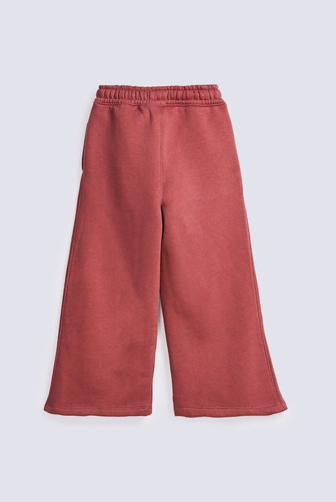 GIRLS LOOSE FIT FLEECE TROUSERS