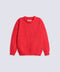 GIRLS DROP SHOULDER VELVET SWEATER