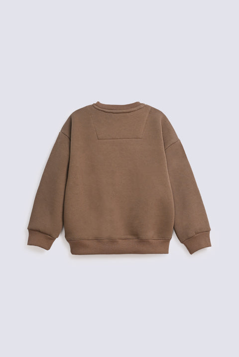 BOYS DROP SHOULDER CUT & SEW SWEATSHIRT